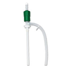 Drum Pump, 5 gpm, Plastic, 46" Tall, Clear, 46"