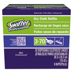 Dry Refill Cloths, White, 10 5/8