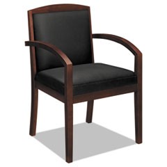 TopFlight Leather Guest Chair, 23.38