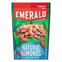 Natural Almonds, 5 oz Bag, 6/Carton