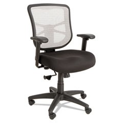 Alera Elusion Series Mesh Mid-Back Swivel/Tilt Chair, Supports 275lb, 17.9