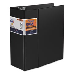 QuickFit D-Ring Binder, 3 Rings, 5