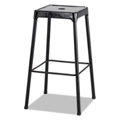Bar-Height Steel Stool, Supports Up to 250 lb, 29