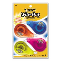 Wite-Out EZ Correct Correction Tape, Non-Refillable, 1/6