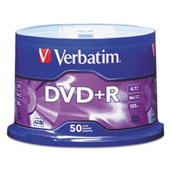 DISC,DVD+R16X,50/PK