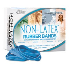 Antimicrobial Non-Latex Rubber Bands, Size 64, 0.04