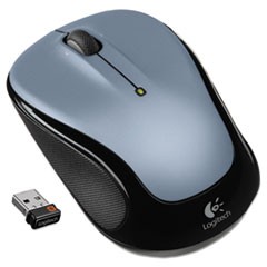 M325 Wireless Mouse, Right/Left, Silver