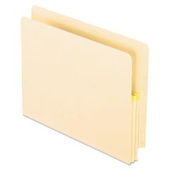 Convertible File, Straight Cut, 1 3/4 Inch Expansion, Letter, Manila, 25/Box