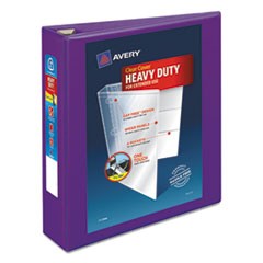 Heavy-Duty View Binder with DuraHinge and One Touch EZD Rings, 3 Rings, 2