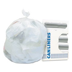 High-Density Waste Can Liners, 16 gal, 6 microns, 24