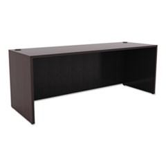 Alera Valencia Series Credenza Shell, 70.88w x 23.63d x 29.5h, Espresso