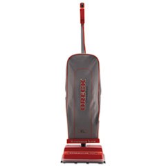 U2000RB-1 Upright Vacuum, 12" Cleaning Path, Red/Gray