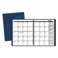 Monthly Planner, 6 7/8 x 8 3/4, Navy, 2017