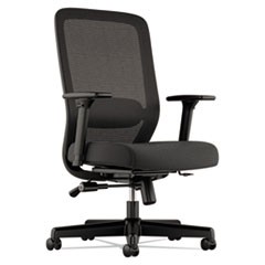 VL721 Series Mesh Executive Chair, Mesh Back, 100% Polyester Seat, Black