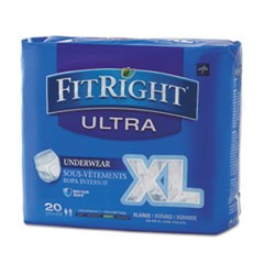 FitRight Ultra Protective Underwear, X-Large, 56