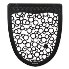 Urinal Mat 2.0, Rubber, 17.5 x 20, Black/White, 6/Carton