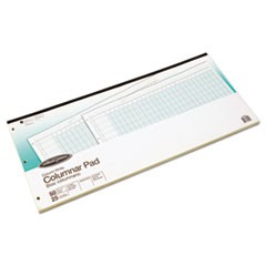 Accounting Pad, 25 Six-Unit Columns, 11 x 24 1/4, 50-Sheet Pad