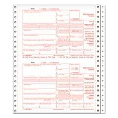 1099-MISC Tax Forms, 5-Part Carbonless, 5 1/2 x 8, 24 1099s & 1 1096