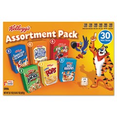 Breakfast Cereal Mini Boxes, Assorted, 2.39 oz Box, 30/Carton