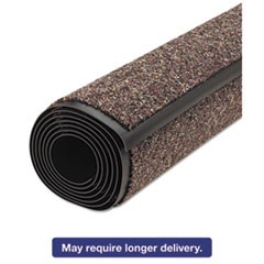 Classic Berber Wiper Mat, Nylon/Olefin, 36 x 120, Brown