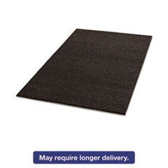 Spaghetti Vinyl-Loop Floor Mat, Vinyl, 36 x 60, Brown