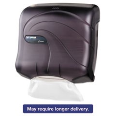 Ultrafold Towel Dispenser, 11 1/2 x 6 x 11 1/2, Plastic, Black Pearl