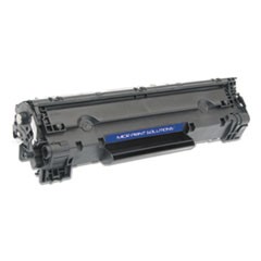 Compatible CF283A(M) (83A) MICR Toner, Black