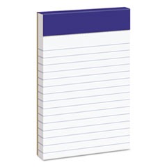 Perforated Writing Pad, Narrow, 3 x 5, White, 50 Sheets, Dozen