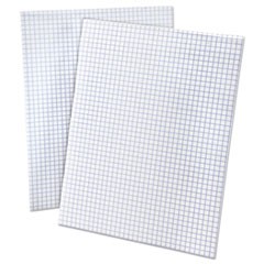 Quadrille Pads, Quadrille Rule (4 sq/in), 50 White (Standard 15 lb Bond) 8.5 x 11 Sheets