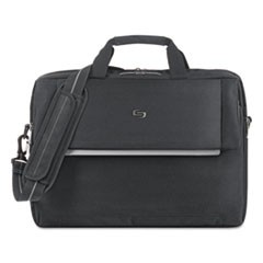 Urban Briefcase, Fits Devices Up to 17.3", Polyester, 16.5 x 3 x 11, Black