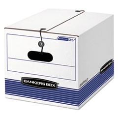 STOR/FILE Medium-Duty Strength Storage Boxes, Letter/Legal Files, 12.25