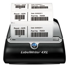 LabelWriter 4XL Label Printer, 53 Labels/min Print Speed, 7.3 x 7.8 x 5.5
