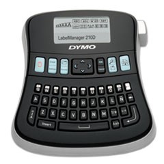 LabelManager 210D Label Maker, 2 Lines, 6.1 x 6.5 x 2.5