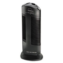 Compact Ionic Air Purifier, 250 sq ft Room Capacity, Black