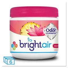 Super Odor Eliminator, Island Nectar and Pineapple, Pink, 14oz, 6/Carton