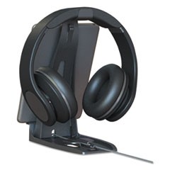 Headset Hangout, Plastic, Black