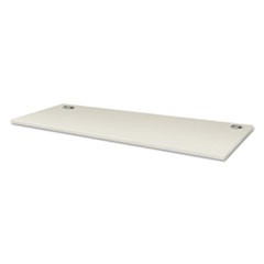 Voi Rectangular Worksurface, Two Grommets, 60