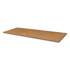 Voi Rectangular Worksurface, Two Grommets, 48