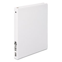 362 Basic Round Ring View Binder, 3 Rings, 0.5" Capacity, 11 x 8.5, White