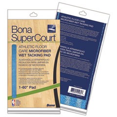 SuperCourt Athletic Floor Care Microfiber Wet Tacking Pad, 60