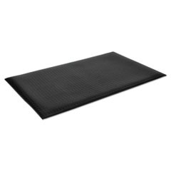 Wear-Bond Comfort-King Anti-Fatigue Mat, Diamond Emboss, 36 x 60, Black