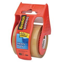 3850 Heavy-Duty Packaging Tape in Sure Start Disp., 1.88" x 800", Tan