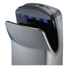 VMax Hand Dryer, High Impact ABS, 26 1/4" x 9 1/4" x 16", Silver