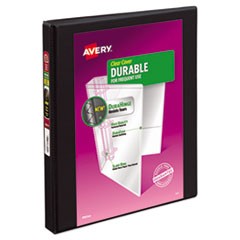 Durable View Binder with DuraHinge and Slant Rings, 3 Rings, 0.5