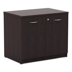 Alera Valencia Series Storage Cabinet, 34.13w x 22.78d x 29.5h, Espresso