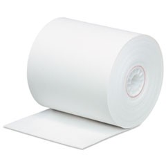 Impact Bond Paper Rolls, 0.45" Core, 3" x 165 ft, White, 50/Carton