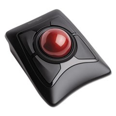 Expert Mouse Wireless Trackball, 2.4 GHz Frequency/30 ft Wireless Range, Left/Right Hand Use, Black