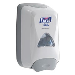 FMX-12 Foam Hand Sanitizer Dispenser, 1,200 mL Refill, 6.6 x 5.13 x 11, White