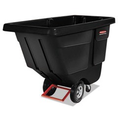 CART,UTILITY,1/2 CB YD,BK