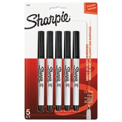 MARKER,SHARPIE,UFN,BK,5PK